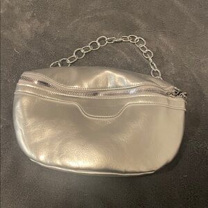 Silver Chain Strap Women's Bag